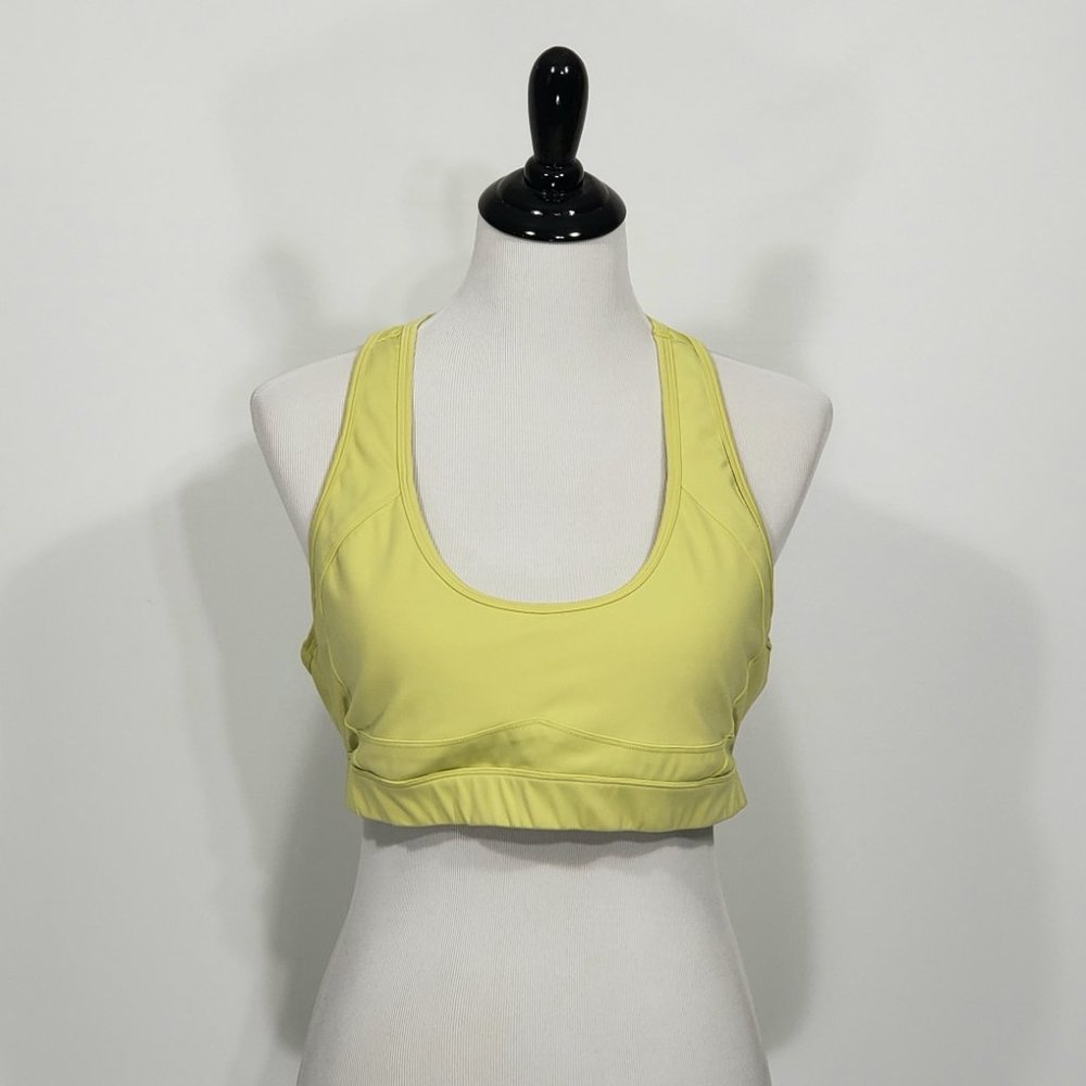 JustFab Yellow Sports Bra